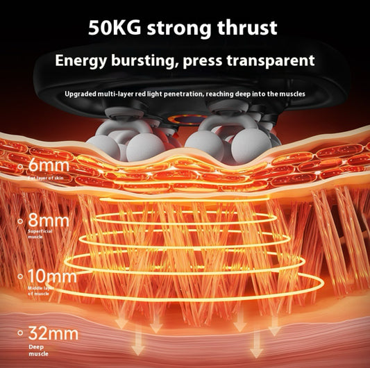 12-Köpfe-Massagepistole – Multifunktionales Massagegerät“